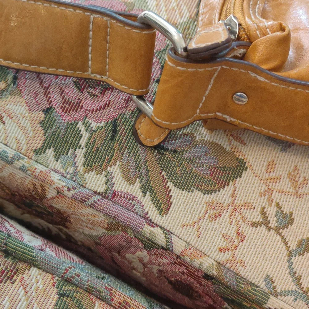 Rosetti Mustard Shoulder Bag with Buckle Accents - Picture 7 of 9